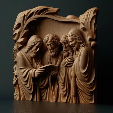 3D model Apostles (STL)